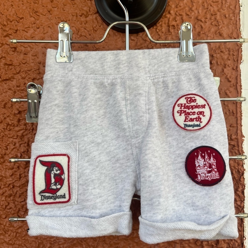 Disney Parks x Junk Food Disneyland Shorts Unisex Size 12 Months
